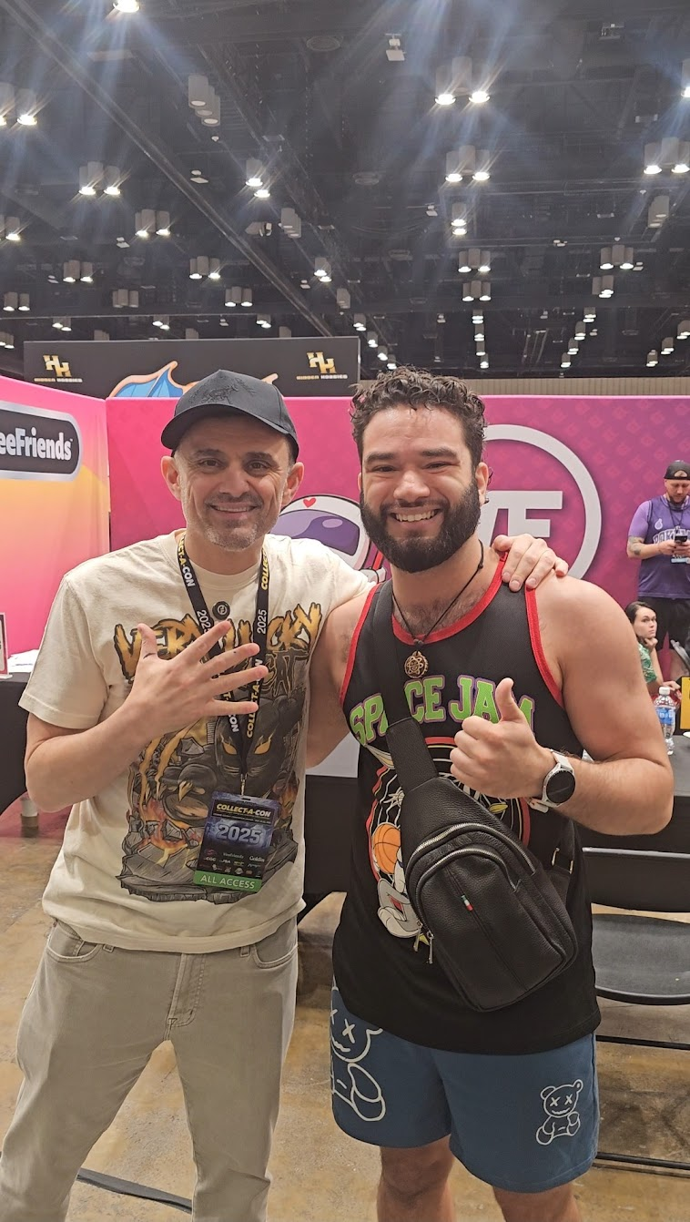 Joshua with Gary Vaynerchuk